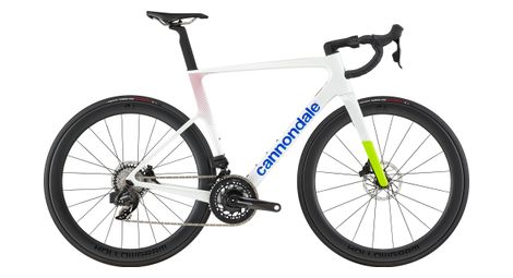 cannondale supersix evo 1 road bike sram force axs 12v 700 mm white
