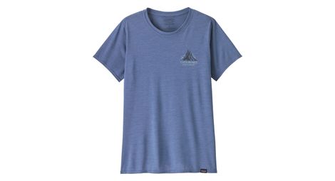 T-shirt patagonia cap cool daily graphic - lands bleu femme