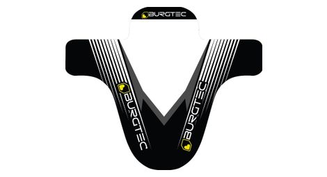 Garde boue avant burgtec moto mudguard blanc noir