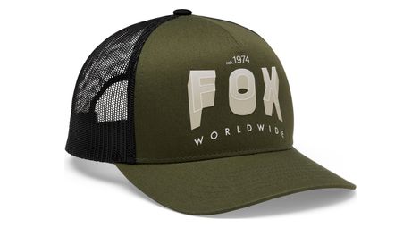 Gorra Fox Trucker Block Mesh verde