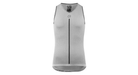 Assos summer p1 baselayer sleeveless grau s/m