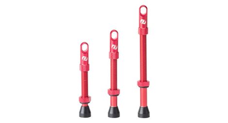 Paire de valves tubeless syncros presta rouge