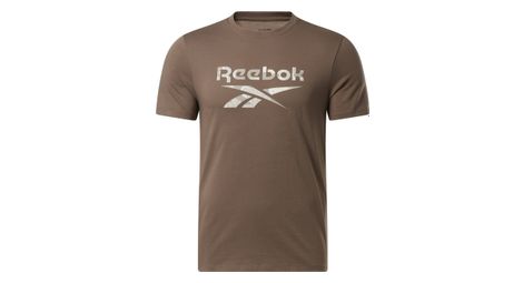 T shirt reebok identity motion marron