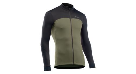 Maillot manches longues northwave force 2 vert/noir