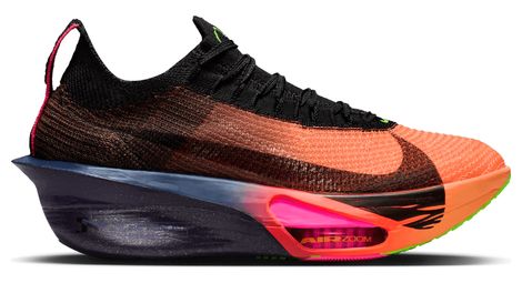 nike alphafly 3 glam women s running shoes in black blue orange