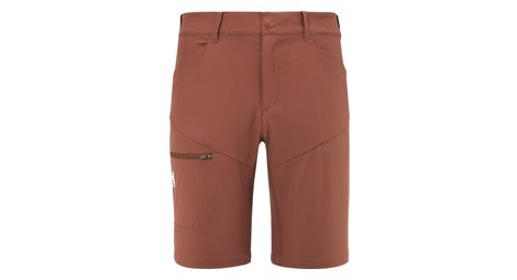 Mijo pantalones cortos de senderismowanaka stretchiii marrón