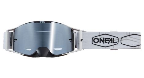 O'neal b-30 hexx v.22 goggle black/white-silver mirror