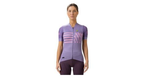 Maillot de manga corta para mujer alé play morado