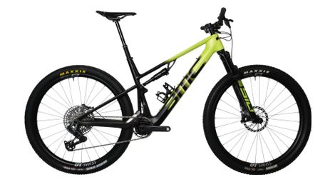 VTT Electrique Tout Suspendu Bmc Fourstroke Amp Lt Two 12V 360 Wh Tq 50 Nm 29 Noir Jaune L 180 188Cm Produit Reconditionne