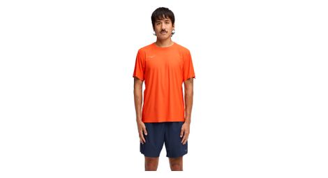 Maglia a maniche corte Hoka Airolite 2.0 arancione da uomo
