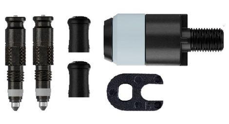 Kit de Conversion Schwalbe Clik Valve Presta avec Adaptateur de Gonflage