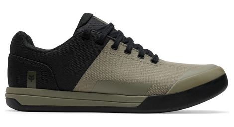 Zapatillas de MTB para pedales planos Fox Union Canvas Verde Unisex