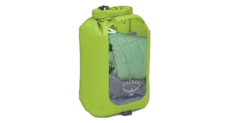 Osprey dry sack w/window 12 l green