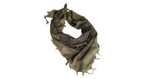 Echarpe shemagh vert olive noire miltec