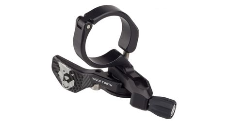 Morsetto per barre di caduta wolf tooth remote 31,8 mm (senza cavo e alloggiamento) nero