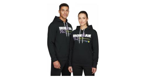 Felpa con cappuccio Ironman 70.3 Kraichgau nera