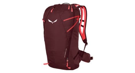 Bolsa de senderismo para mujer salewa mountain trainer 2 22l rojo