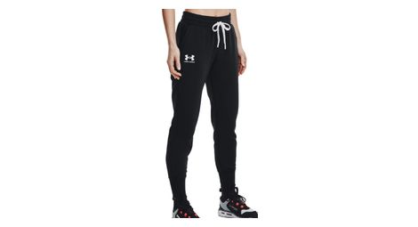 Pantalon de jogging under armour rival fleece noir femme