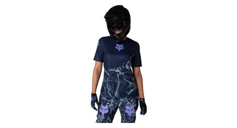 Camiseta de manga corta Fox Ranger Image Print azul para mujer