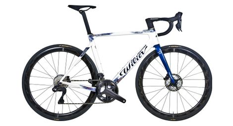 Bicicleta de carretera wilier triestina filante slr shimano ultegra di2 12s 700 mm groupama-fdj blanco azul 2024 l / 177-182 cm