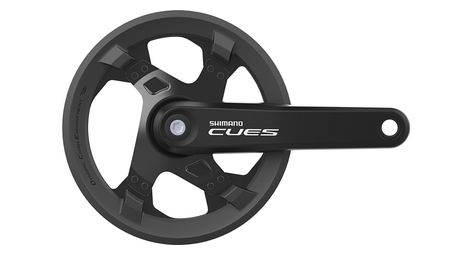 shimano cues fc u4000 1 crankset 42t 9 10 11s black
