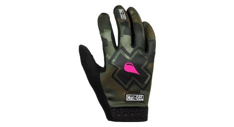 Muc-off kids mtb long gloves camo