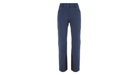 Pantalon millet magma femme bleu