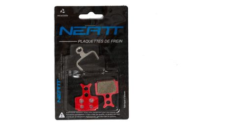 Paire de plaquettes neatt pour formula one / mega / r1 / r0 / rx / c1 / cr1 / cr3 / cura