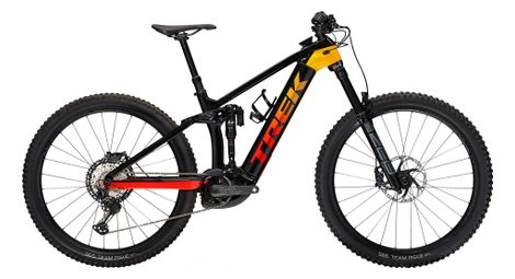 Produit reconditionné - vtt électrique tout-suspendu trek rail 9.8 xt shimano xt 12v 750 wh 29 noir / rouge fade 2022