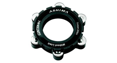 Ashima center lock xl adapter 6 löcher schwarz
