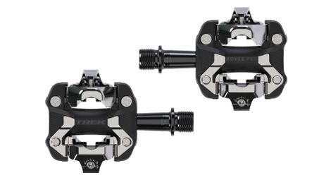 Paire de pedales automatiques trek kovee pro noir gris