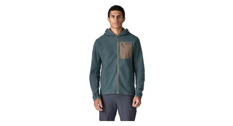 Sudadera polar Patagonia R1 Air Full-Zip Hoody azul para hombre