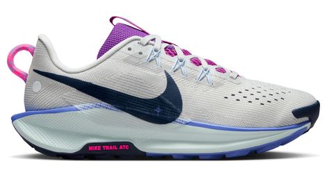 Chaussures Trail Nike Pegasus Trail 5 Gris/Bleu Femme
