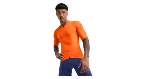 Maillot vélo ultraléger homme cyclisme srx altea orange vif