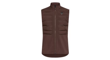 Veste sans manches fox flexair fire marron homme