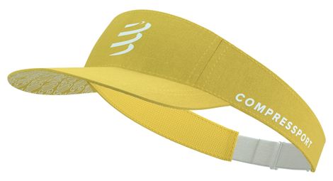 Visera Compressport Ultralight amarilla