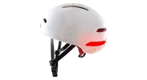 Casque vélo bol intelligent blanc pour bmx, vtt, trotttinette