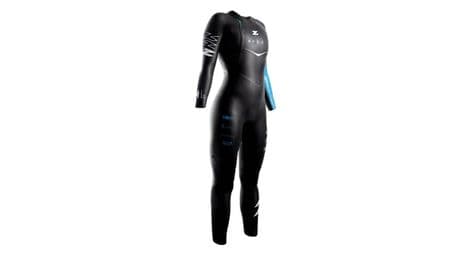 Gereviseerd product - dames z3rod archi neopreen wetsuit zwart / blauw