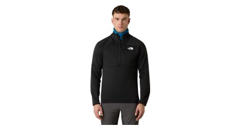 Polaire the north face meteora 1/4 zip noir homme
