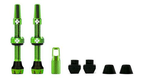 Tubeless valves muc-off v2 44mm green