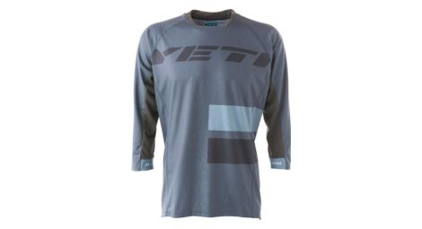 Maillot yeti enduro slate bleu