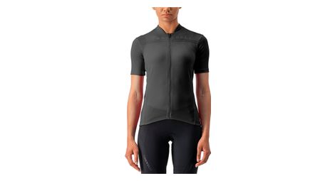 Maillot manches courtes femme castelli anima 4 noir