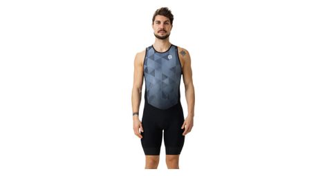 Combinaison triathlon sans manches kite gris