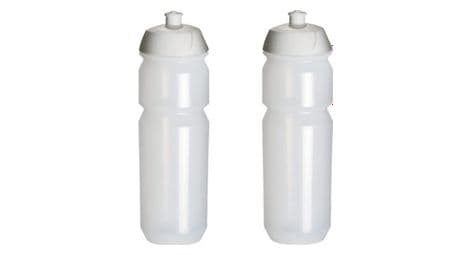 2x bidon 750 ml - transparent