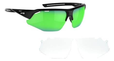 Azr galibier set zwart/groen + helder