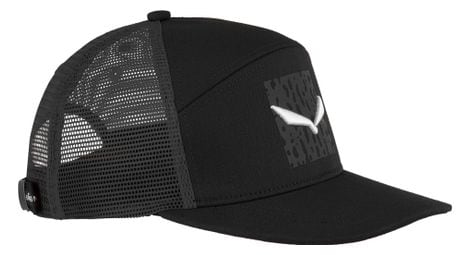 Gorra de mujer salewa pure con logotipo desalamandranegra