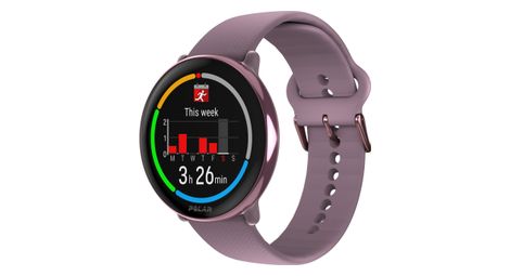 montre gps polar ignite 3 violet purple dusk
