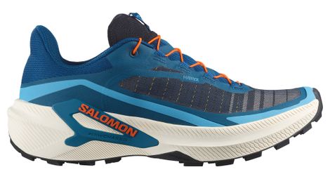Scarpe da trail Salomon Genesis 2 blu/bianco da uomo