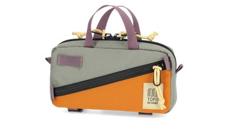 Topo designs mini quick pack 1.7l banana bag green/brown