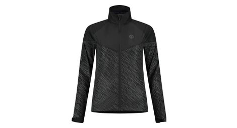 Veste de course à pied - Femme - Noir - Rogelli Essential Hi Vis